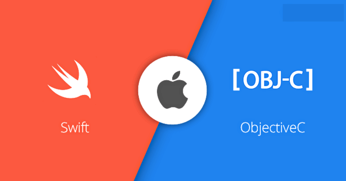 主なアプリ開発言語iOS は、Swift と Objective-C の2つである