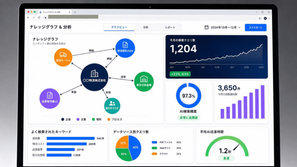 横断的データ分析・検索プラットフォーム
