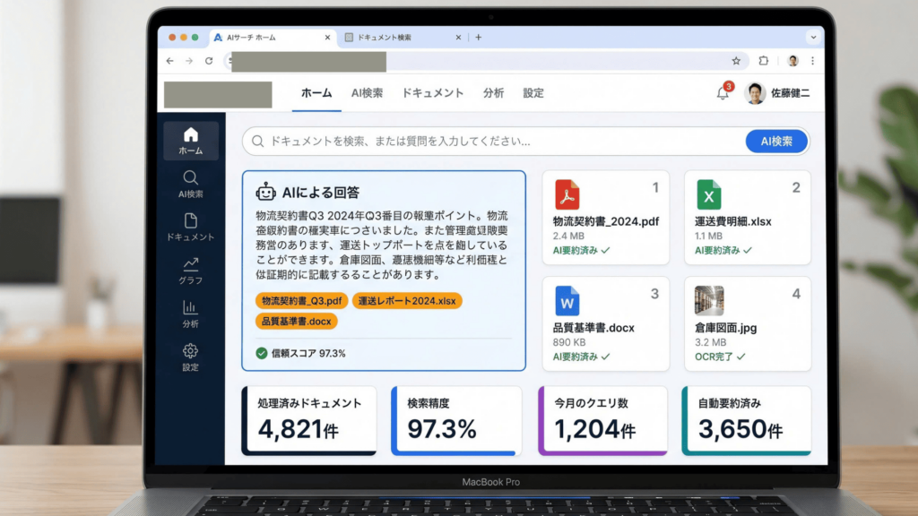 横断的データ分析・検索プラットフォーム