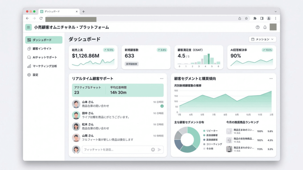 小売企業向けAIチャットボット導入による顧客対応の効率化と顧客体験の向上