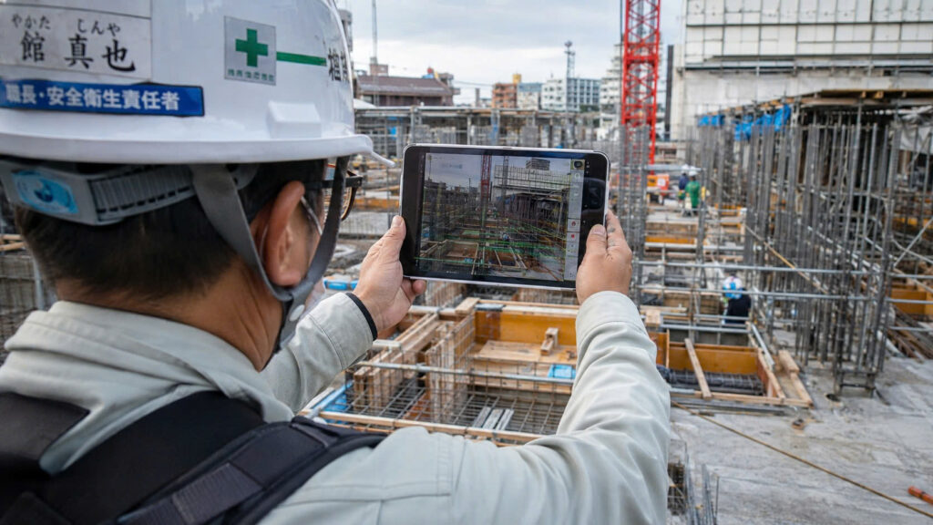 【導入事例】AR×建設DXで「丁張りレス」を実現。BIM/CIMデータを現場に投影する施工支援アプリをわずか1ヶ月でMVP開発